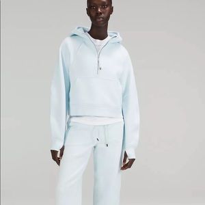 Lululemon Scuba Half Zip Hoodie - Powder Blue